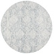 preview thumbnail 83 of 83, SAFAVIEH Handmade Metro Mizka French Country Wool Rug 6' Round - Dark Grey/Ivory - Round