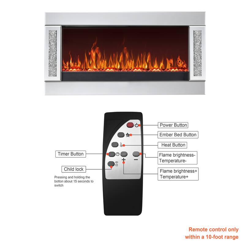 SHYFOY Modern Electric Fireplace