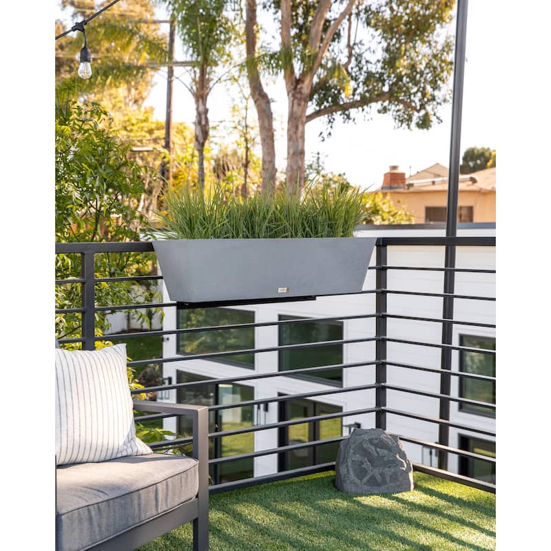 Pure Series Railing Window Box Planter