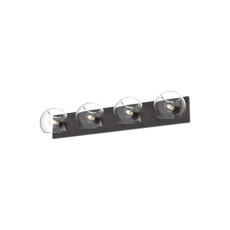Alora Lighting VL548431CL Willow 4 Light 31" Wide Vanity Strip with