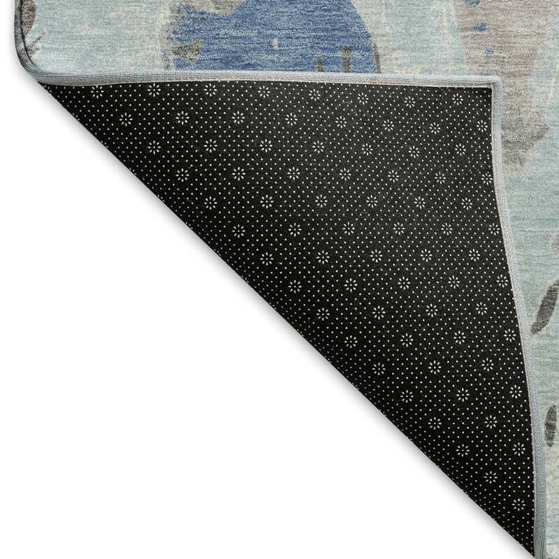 Premium Washable Super Soft Abstract Fragments Mayfield Rug