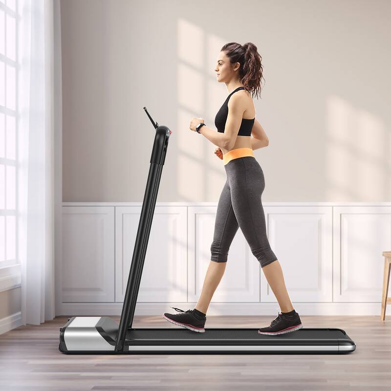 Costway Installation-Free Ultra-Thin Folding Treadmill Exercise - See Details