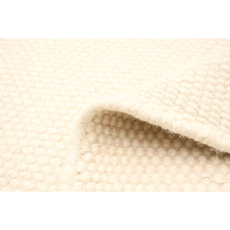 ECARPETGALLERY Hand Loomed Bungalow Wool Dhurrie