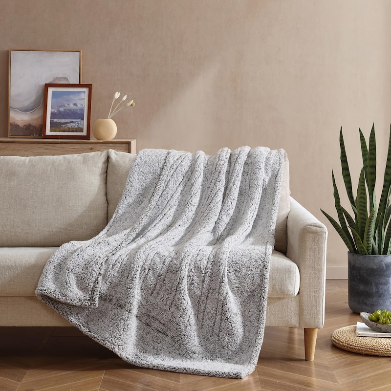 Eddie Bauer Plush Reversible Heated Blanket