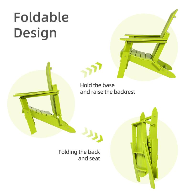 Aoodor Folding Patio Chairs - Stylish and Portable Seating - 32.3'' x 21.6'' x 37''