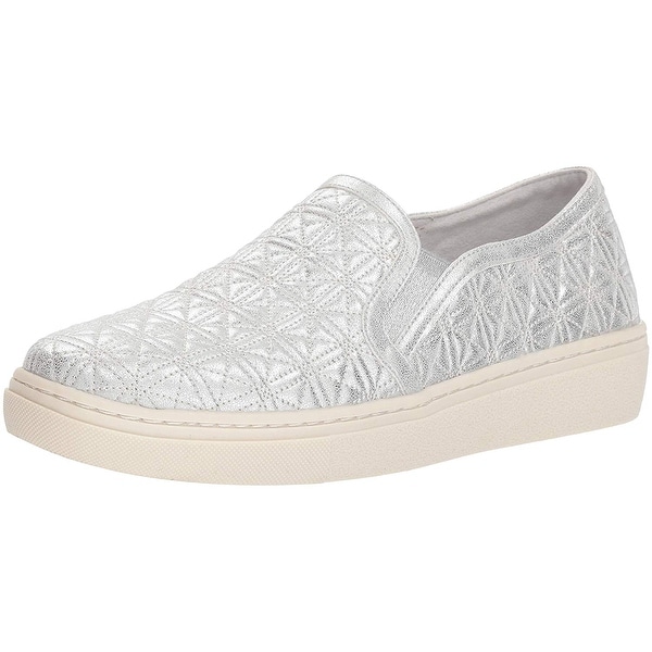 skechers quilted slip on sneakers