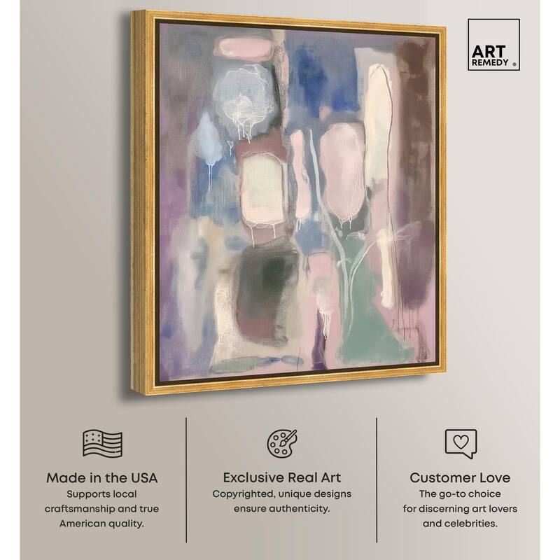 Silk and Satin III Canvas by Art Remedy