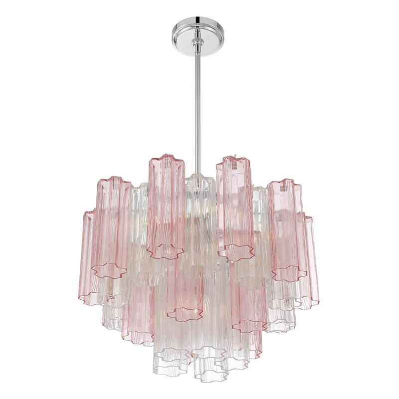 Crystorama Lighting Group ADD-306-SP Addis 6 Light 20" Wide Chandelier
