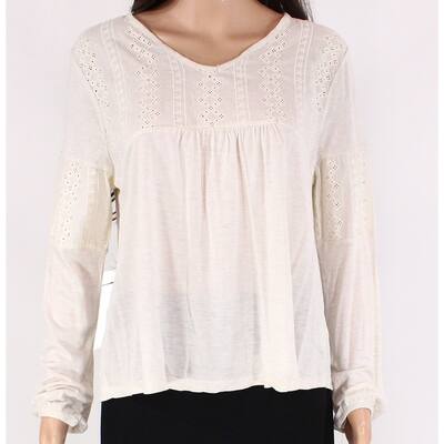 Beige Jolt Tops Find Great Women S Clothing Deals Shopping At