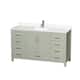 Option Light Green / White Quartz Top / Brushed Nickel