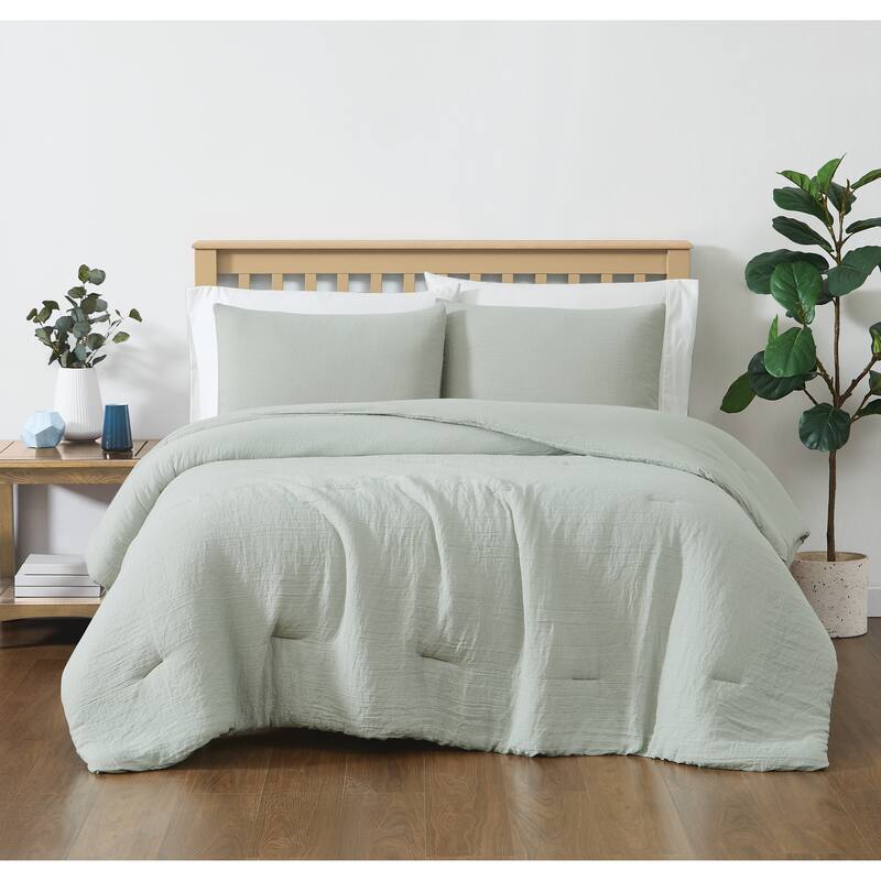 Truly Soft Cozy Gauze Comforter Set