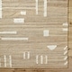 preview thumbnail 7 of 5, Neo Casual Abstract Jute Area Rug