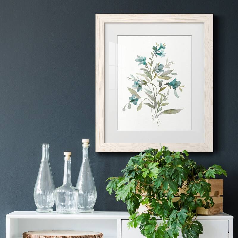 Linen Botanical III-Premium Framed Print - Ready to Hang