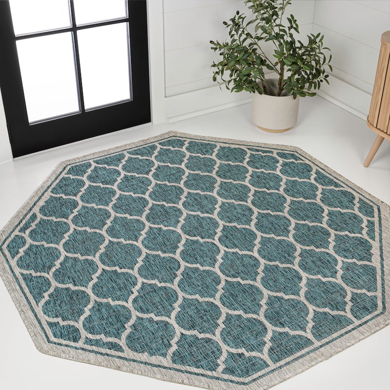 JONATHAN Y Zinnia Textured Weave Indoor/Outdoor Area Rug