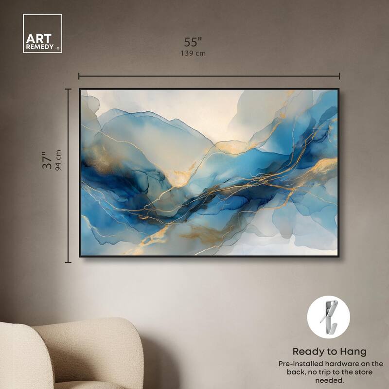 Postmodern Flow II Canvas by Art Remedy