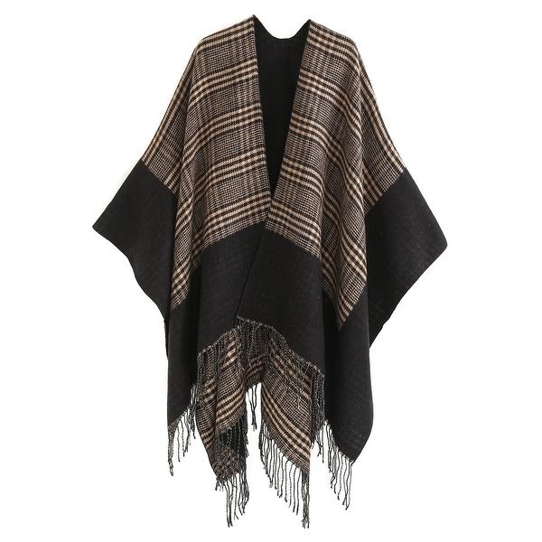 poncho wrap coat