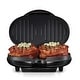 preview thumbnail 1 of 5, Proctor Silex Black Compact Electric Grill