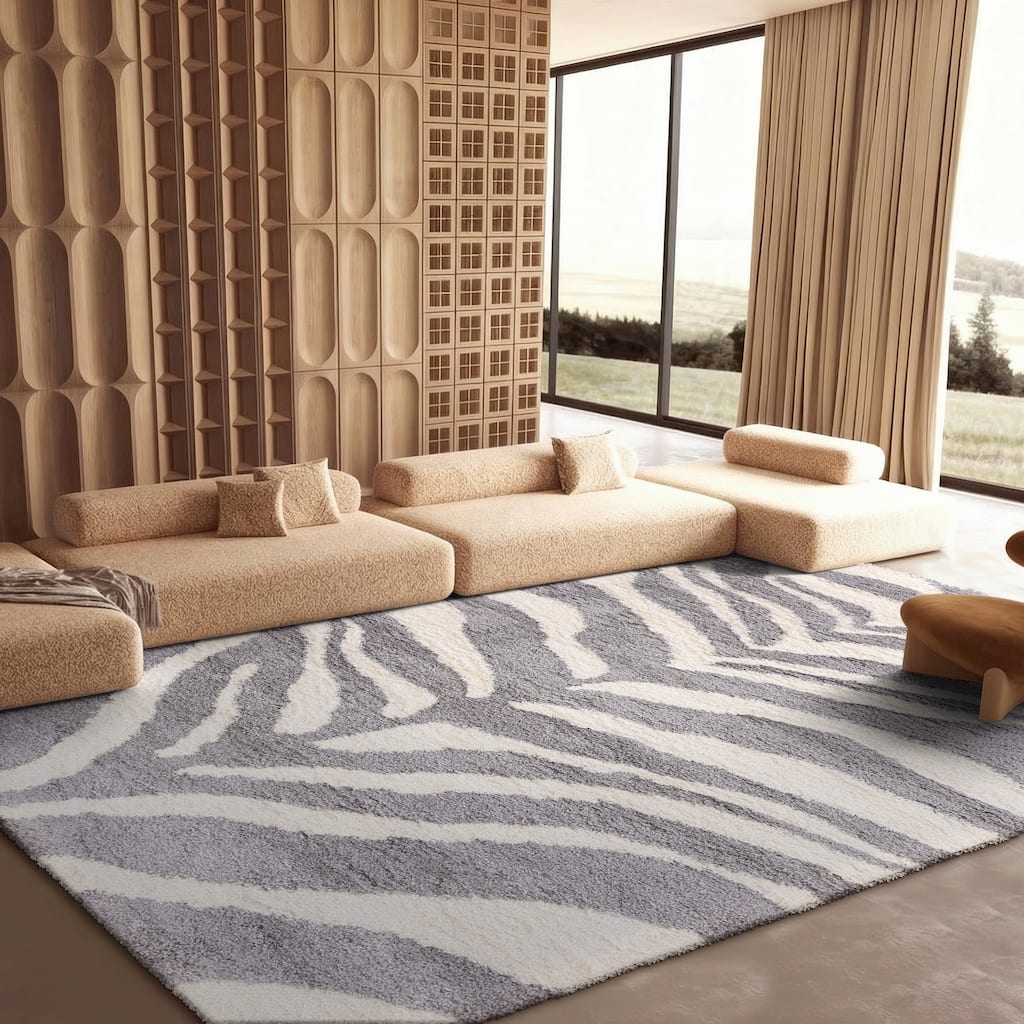 SAFAVIEH Portofino Shag Sjouk 2-inch Thick Rug