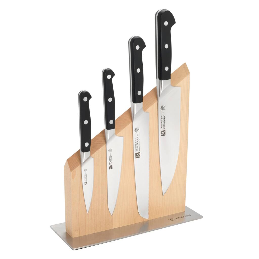 ZWILLING Pro RCF 5-pc Magnetic Knife Block Set - Natural