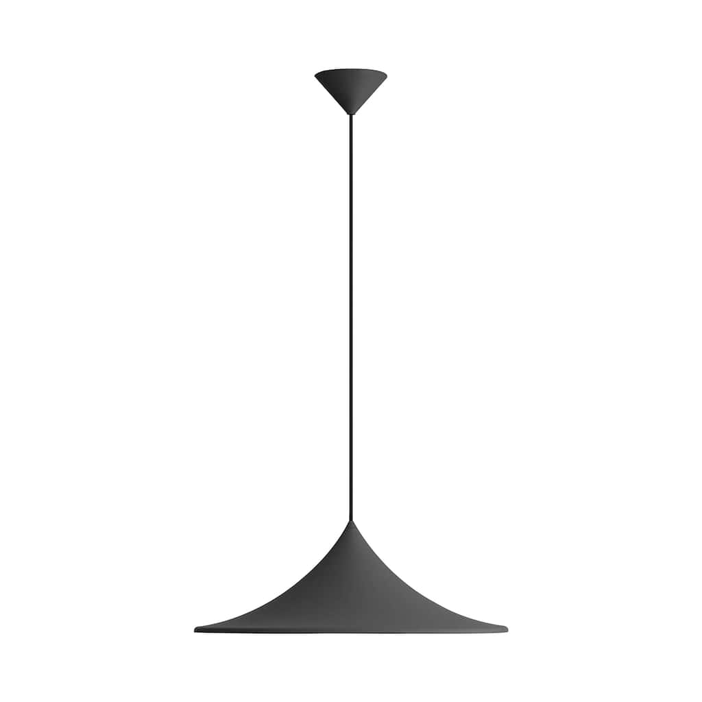 Vistara 1-Light Pendant in Sand Black