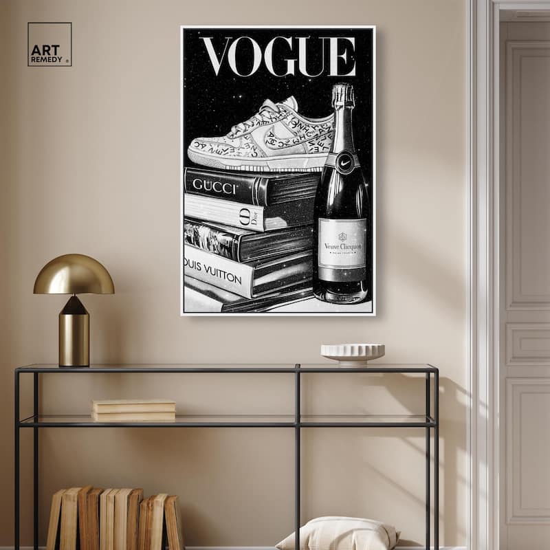 Sneaker Glitz and Glam Cover II Canvas by Art Remedy