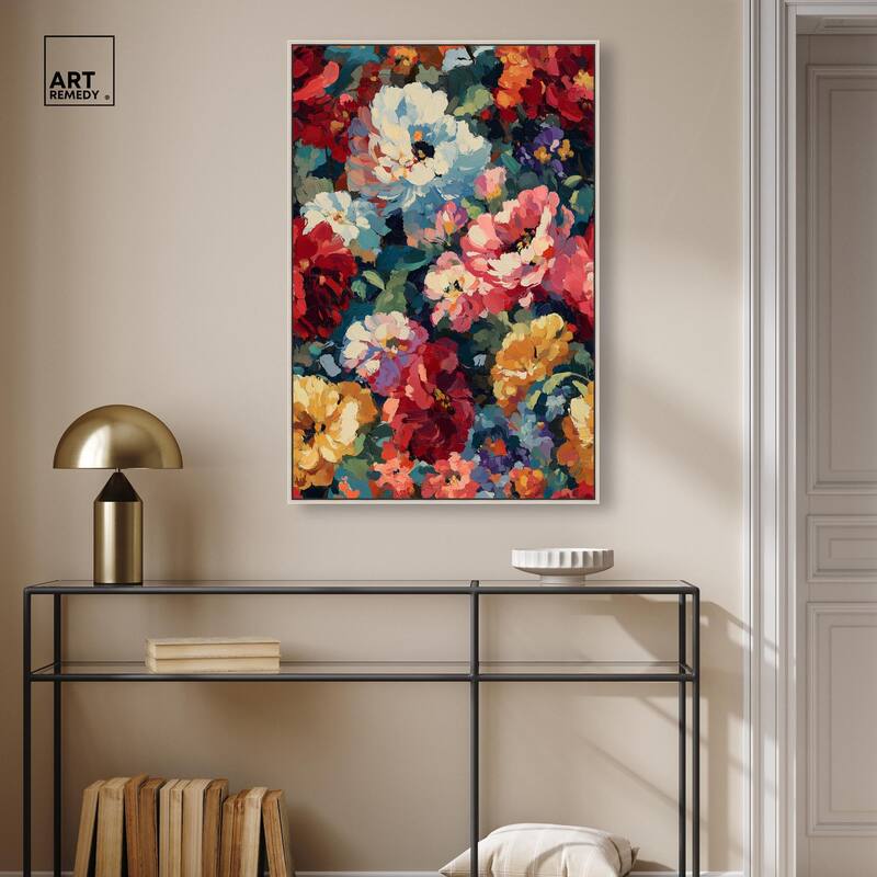 Garden Tapestries I Canvas by Art Remedy