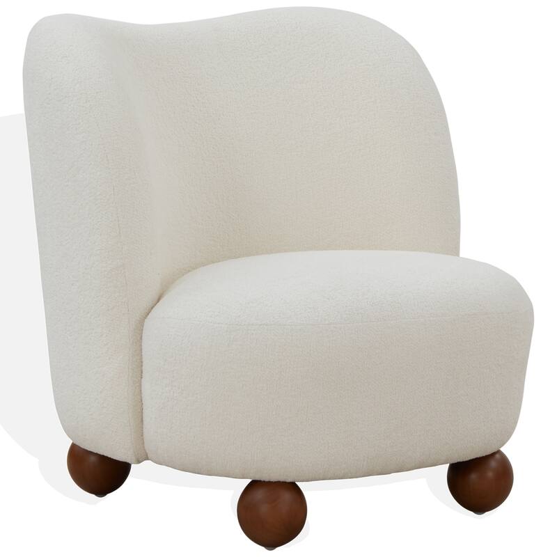 SAFAVIEH Couture Rodolfo Boucle Accent Chair - 28"W x 31"D x 31"H