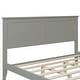 preview thumbnail 14 of 22, Stylish and Simple Platform Bed Headboard Included,Gray