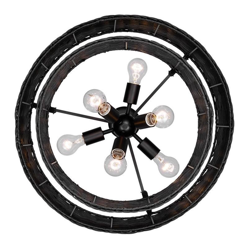 Erma 6 Light Chandelier