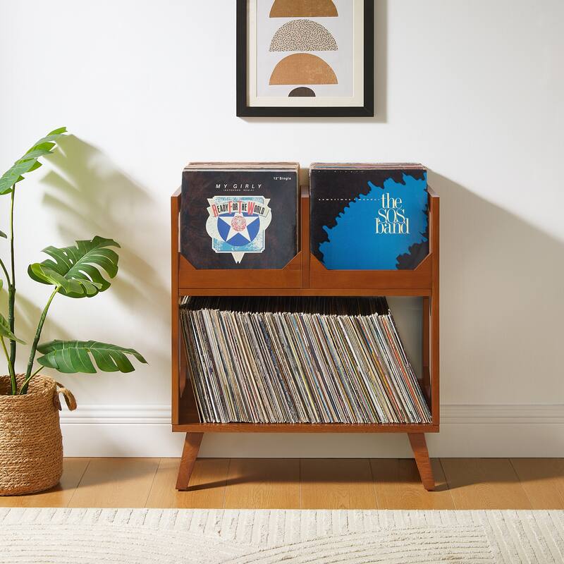 Crosley Asheville Medium Record Storage Stand