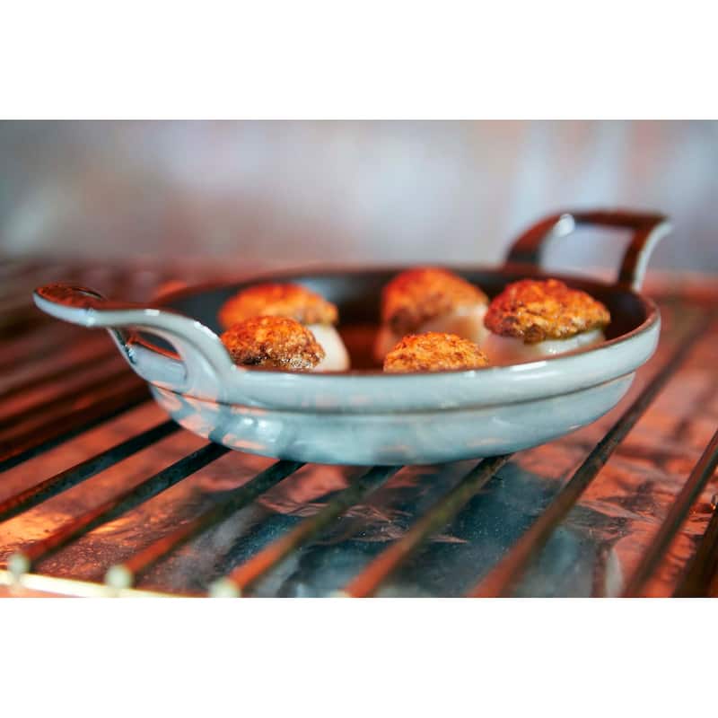 STAUB Cast Iron 4.5-inch Mini Round Gratin Baking Dish