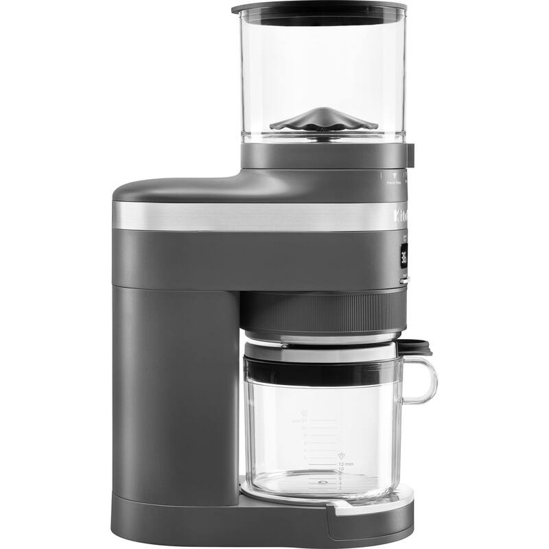 KitchenAid Burr Coffee Grinder in Matte Charcoal Gray