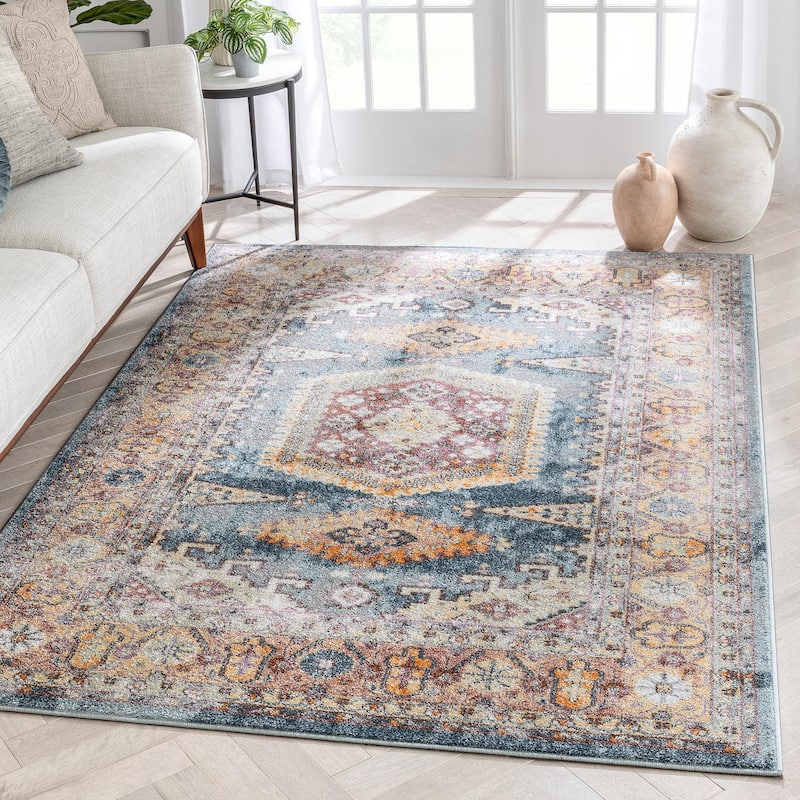 Well Woven Rodeo Roswell Bohemian Eclectic Area Rug