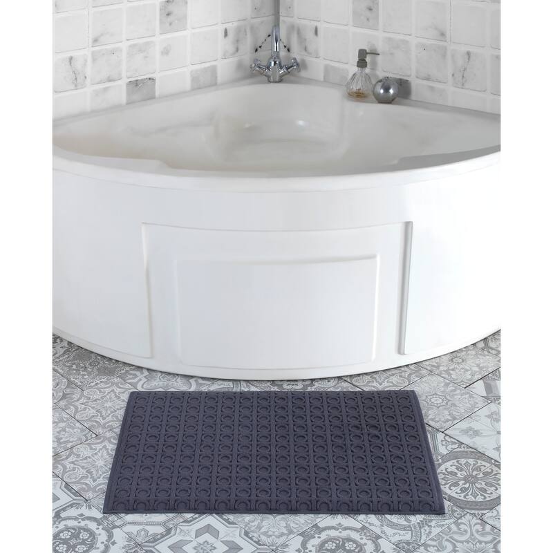 Brooks Brothers Circle in Square Bath Mat