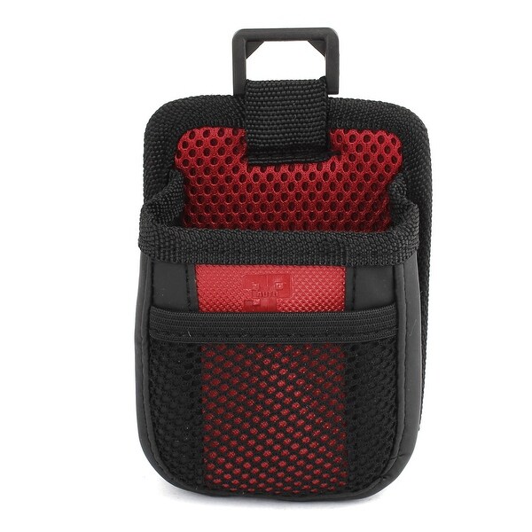 Unique Bargains Auto Car Air Vent Nylon Meshy Style Cell Phone Unique Bargains Auto Car Air Vent Nylon Meshy Style Cell Phone Pouch Holder Black Red