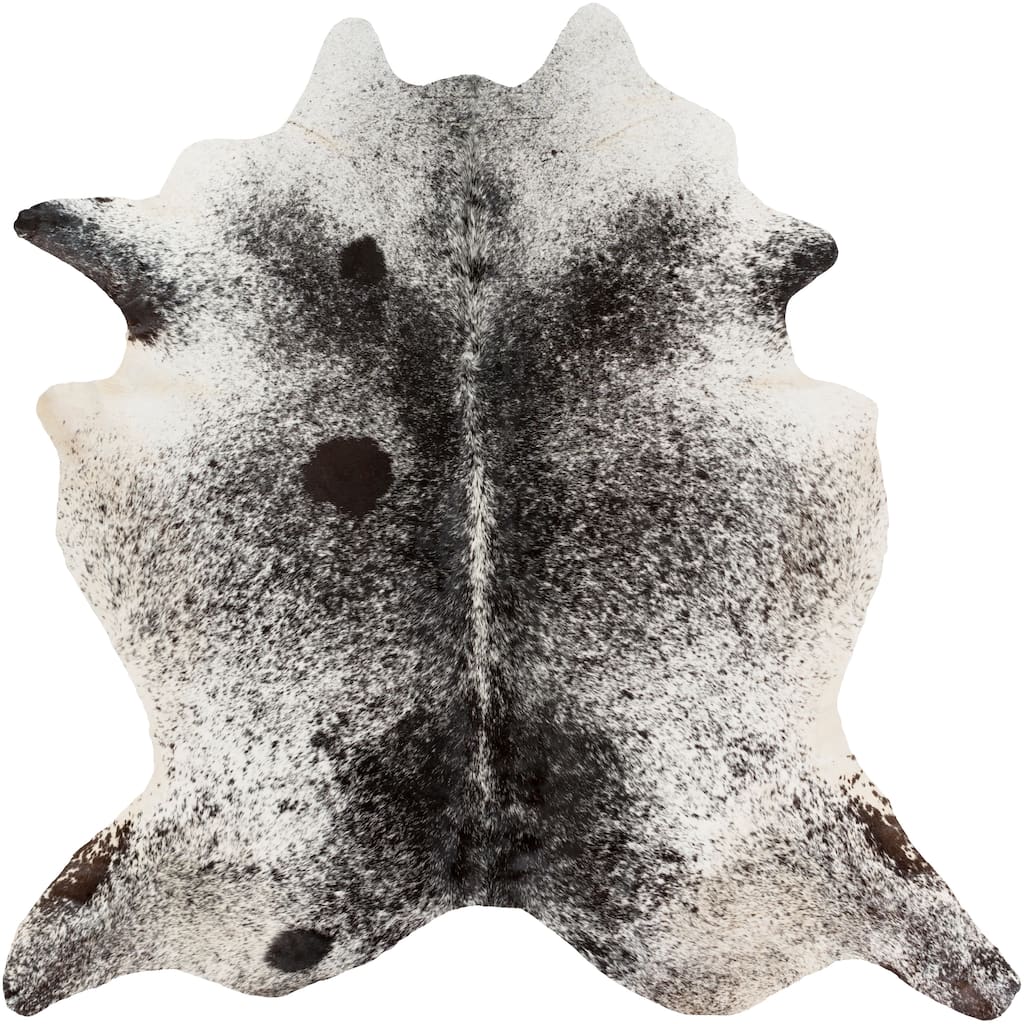 Hand-Crafted Witney Animal Hair On Hide Area Rug - 8' Square