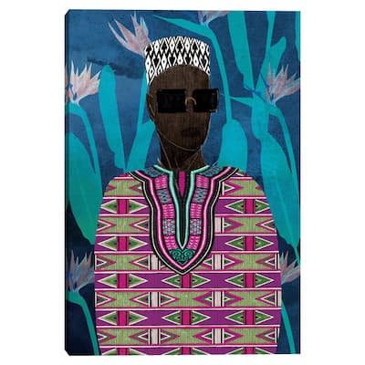 Afro Pop King by Studio Arts Canvas Art Print