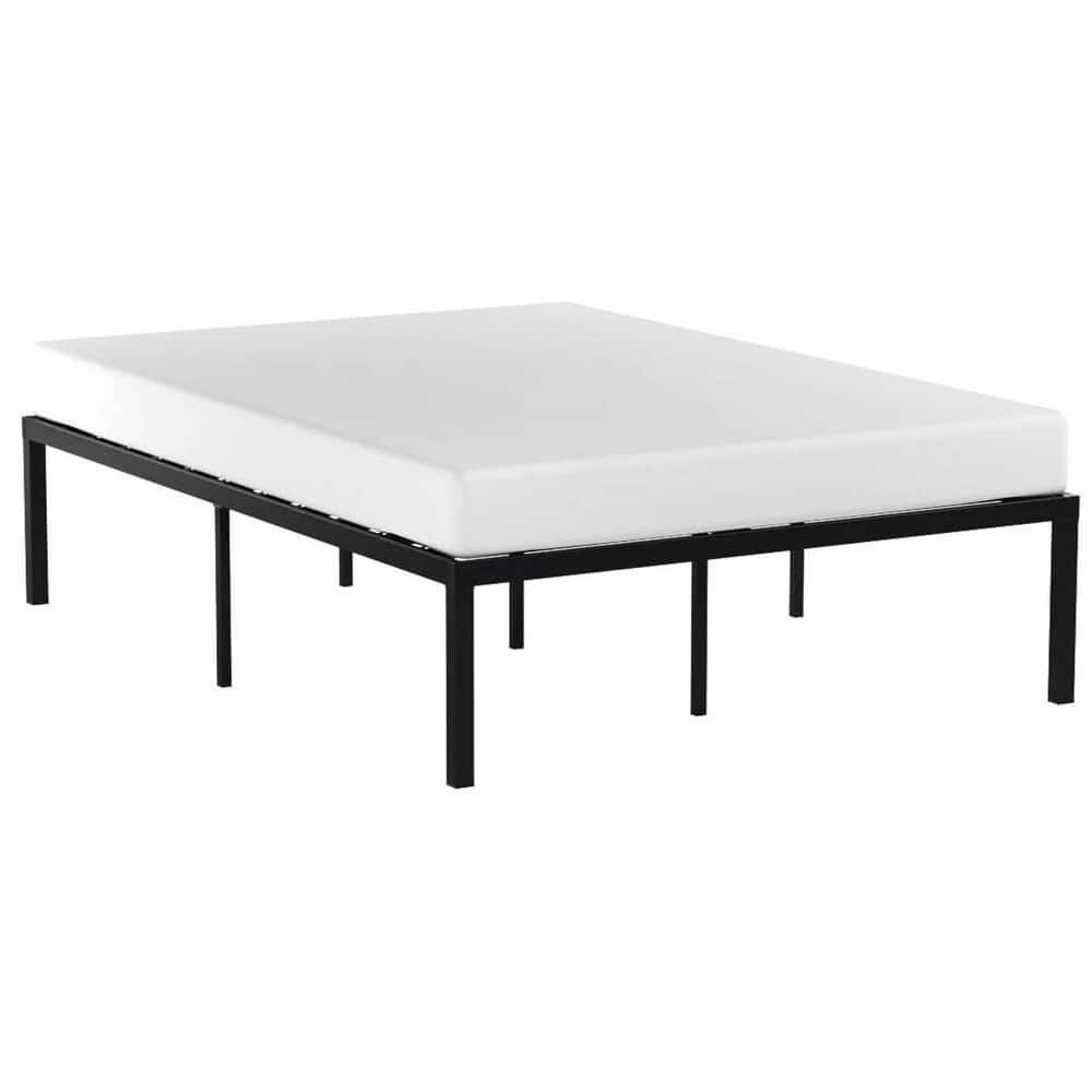 Modern Heavy Steel Metal Platform Bed Frame