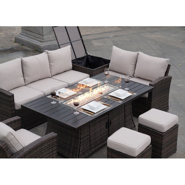 Aluminium rattan garden online furniture