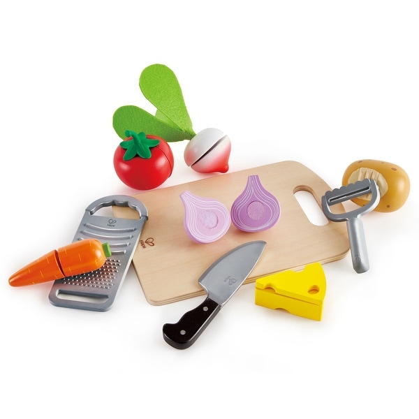 Hape Cooking Essentials Kids Wooden Pretend Kitchen Play Food