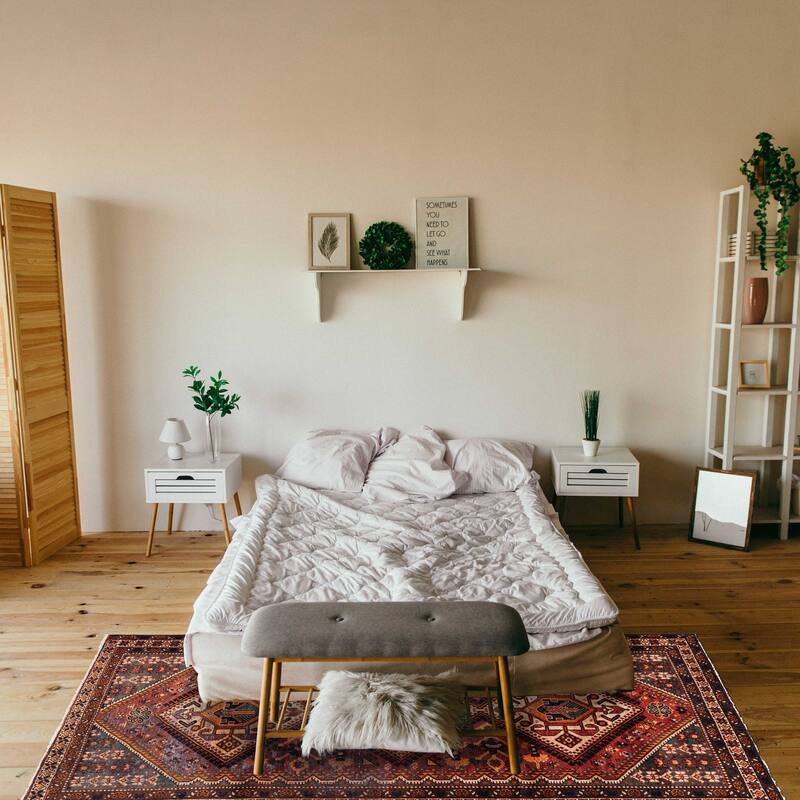 ECARPETGALLERY Hand-knotted Konya Anatolian Red Wool Rug - 5'3 x 9'10