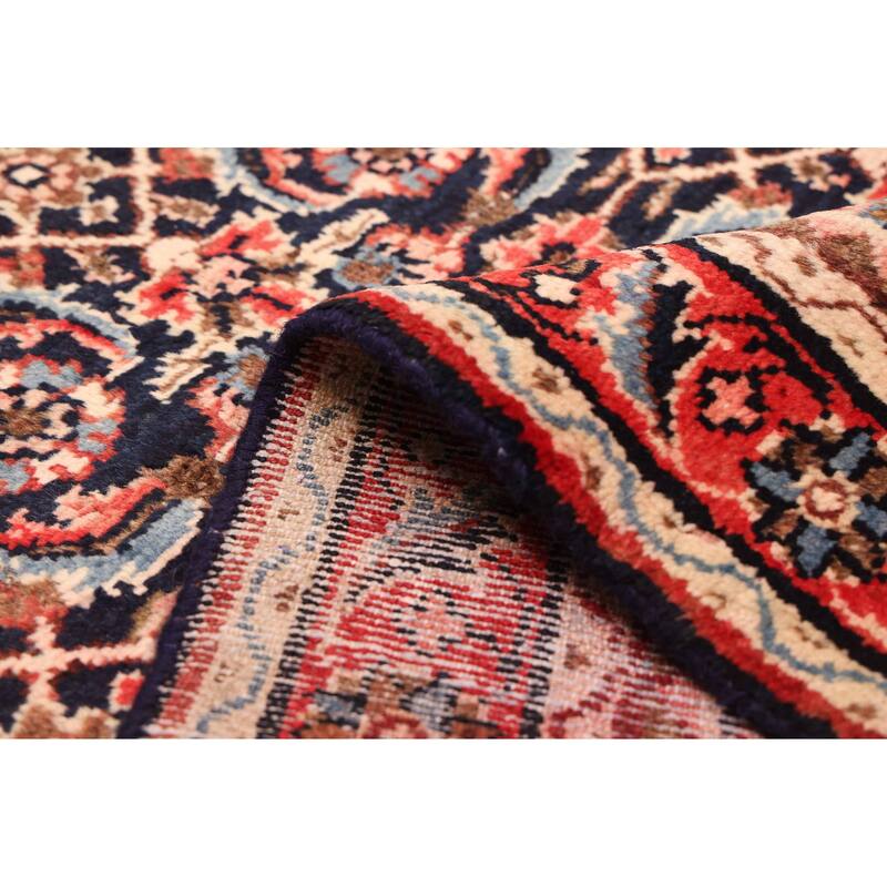 ECARPETGALLERY Hand-knotted Andelz Dark Navy Wool Rug - 3'1 x 10'10