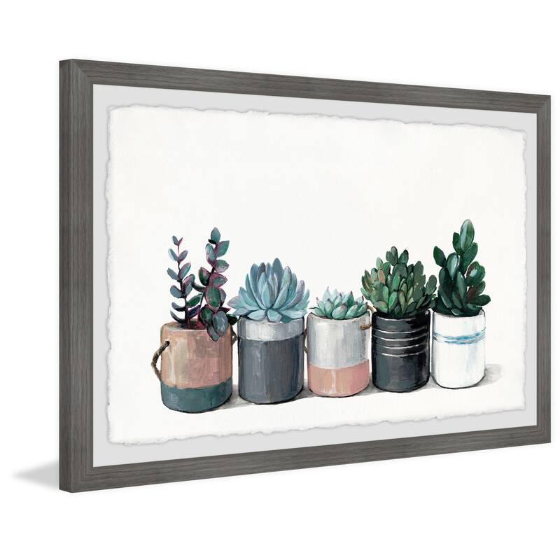 Mixed Family II Framed Wall Art, Elegant Home Touch - Sophisticated Artwork for Refined Décor