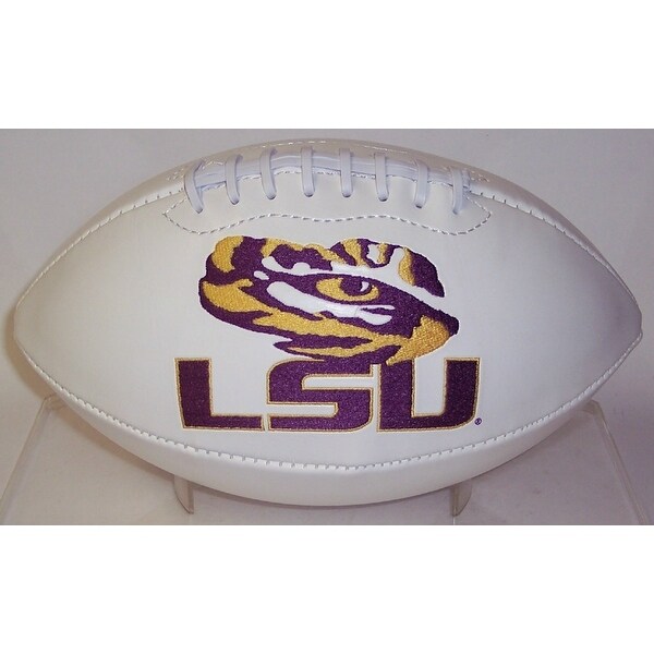 LSU Tigers Embroidered Logo Signature Series Football