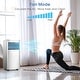 preview thumbnail 6 of 5, 8,000 BTU Portable AC Unit, Remote Control, 3-in-1 Air Conditioner, Digital Display, 24Hrs Timer, White