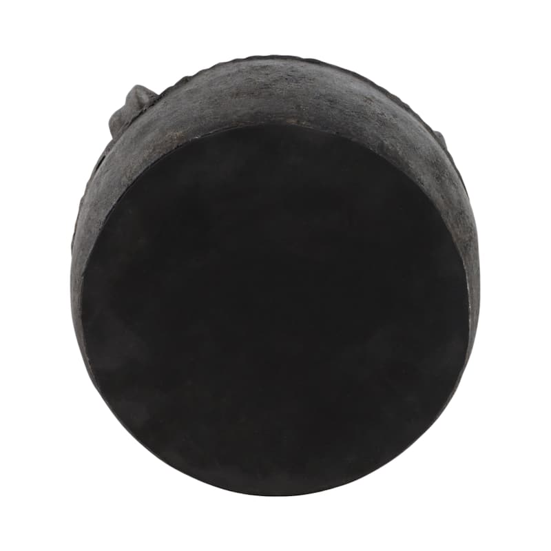Terracotta Vase Rustic Textured Design Double Handles for Modern Space