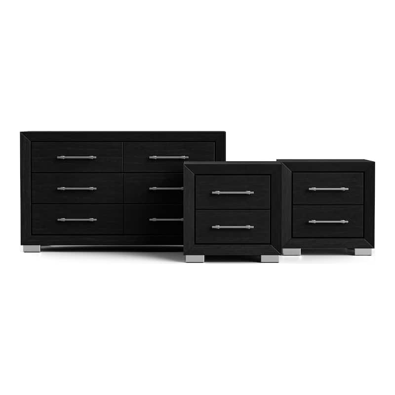 black dress shoes slip on Forest Dresser + Nightstand main image 0