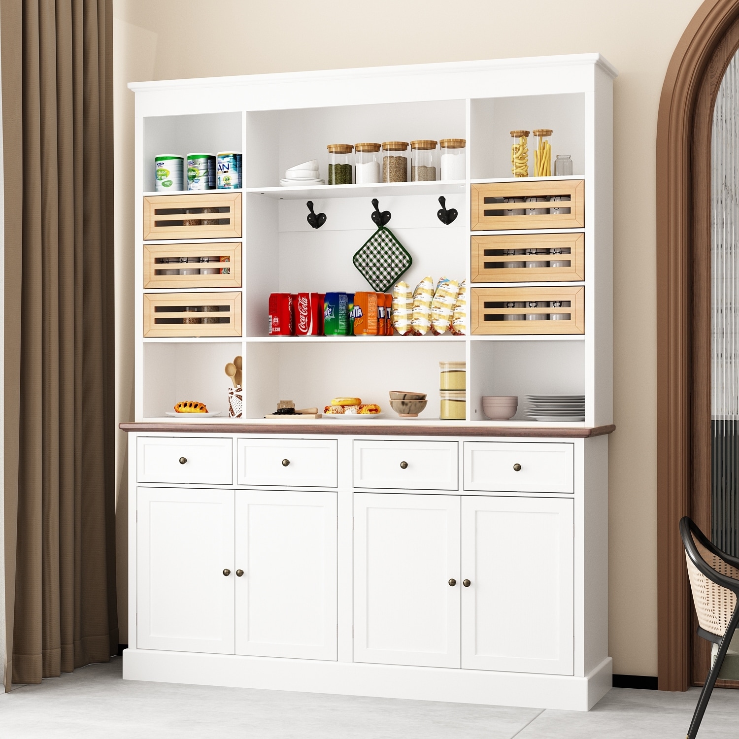 https://ak1.ostkcdn.com/images/products/is/images/direct/89c8c2050c63130f1e395a49e751017639686711/Kitchen-Storage%3A-10-Drawer-Pantry-Cabinet-with-Hanging-Hooks-Buffet.jpg