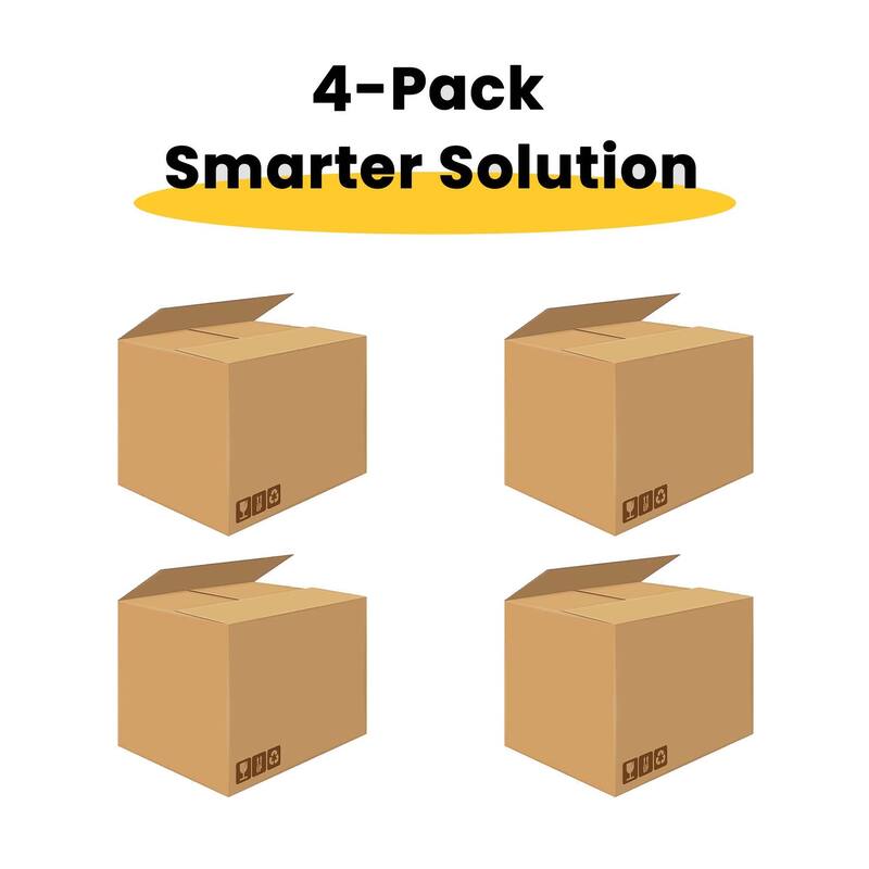 GDFStudio - Grace Floating Bathroom Vanity with Solid Surface Sink and Soft-Close Storage