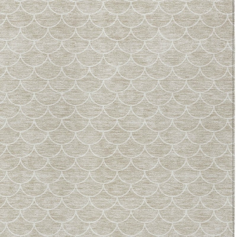 HomeRoots Geometric Transitional Rectangle Outdoor Rug